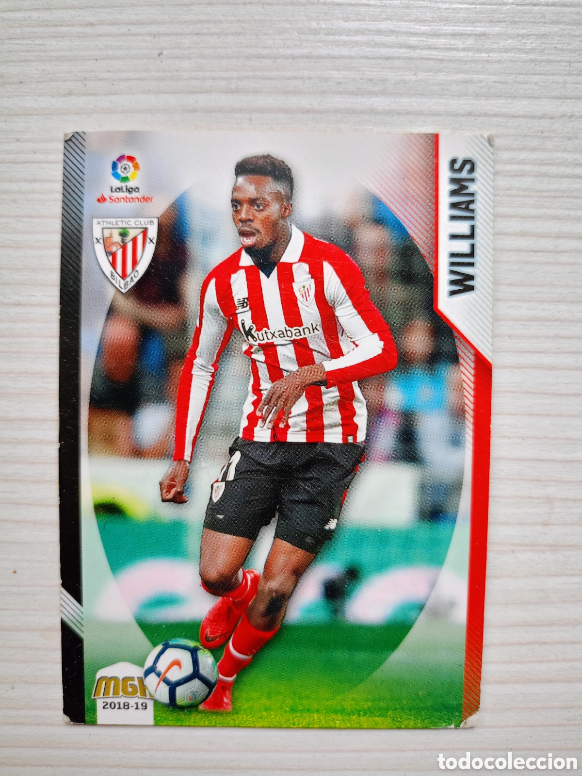 Cromos de F&uacute;tbol: Williams Athletic Club 46 MGK-18-19-037 Trading Card&nbsp;46