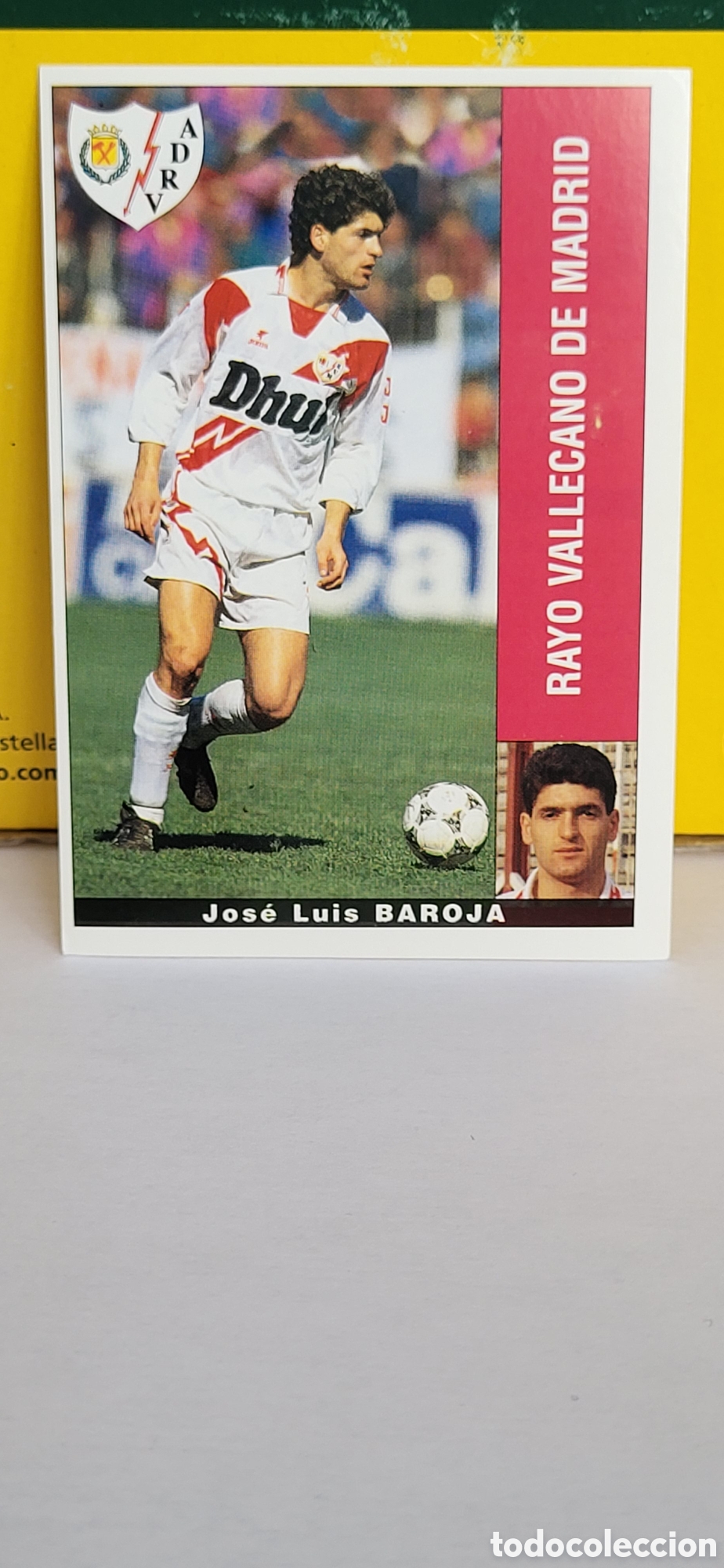 Cartes &agrave; collectionner de Football: JOSE LUIS BAROJA RAYO VALLECANO LIGA 95 96 DE FUTBOL PROFESIONAL PANINI