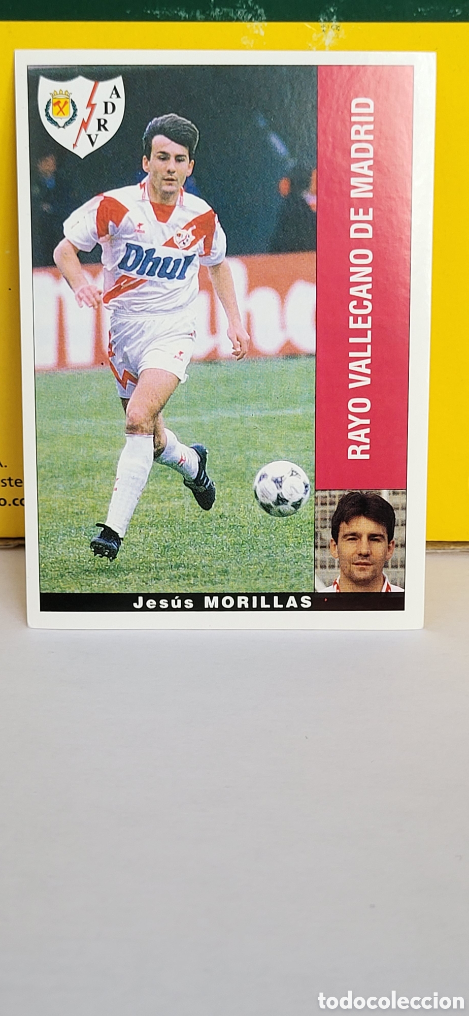 Cartes &agrave; collectionner de Football: JESUS MORILLAS RAYO VALLECANO LIGA 95 96 DE FUTBOL PROFESIONAL PANINI