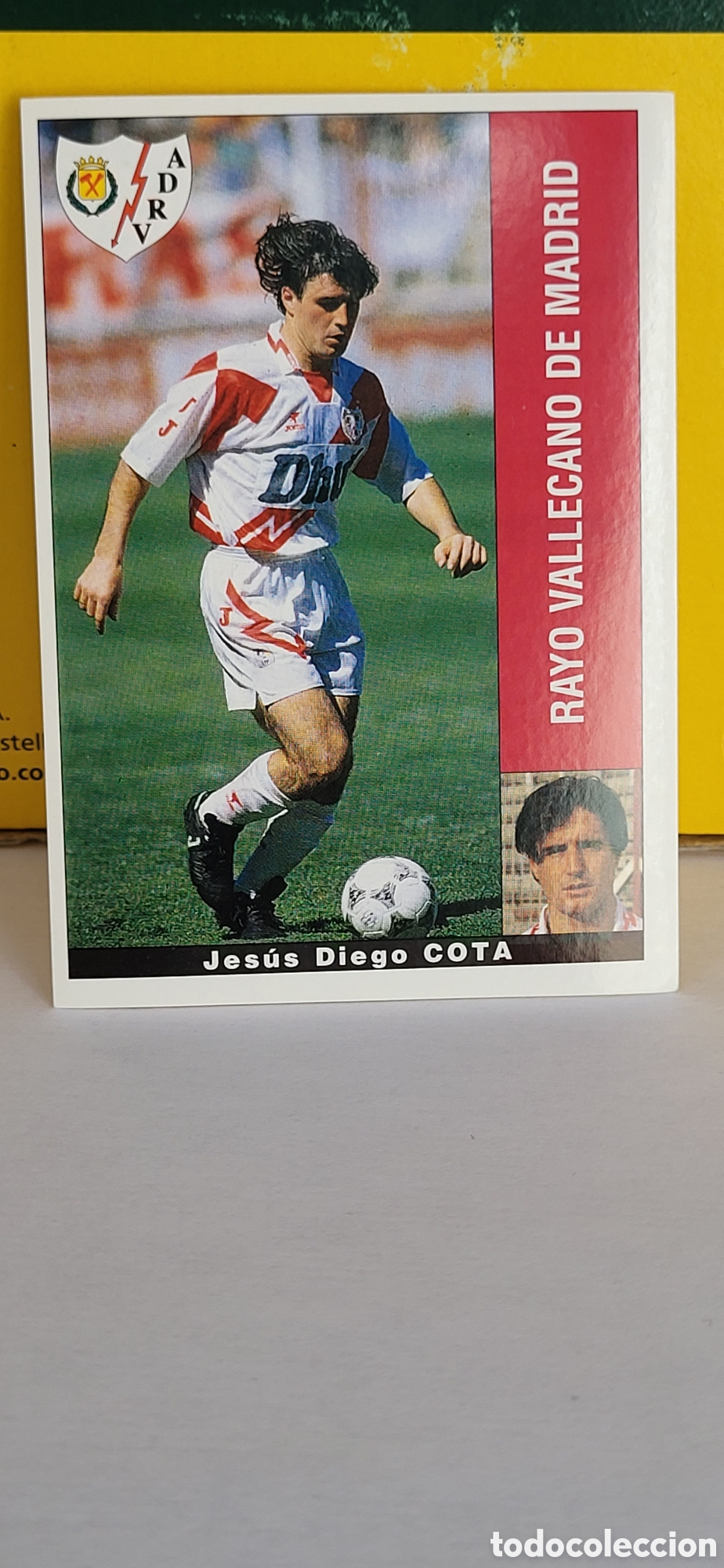Cromos de F&uacute;tbol: JESUS DIEGO COTA RAYO VALLECANO LIGA 95 96 DE FUTBOL PROFESIONAL PANINI