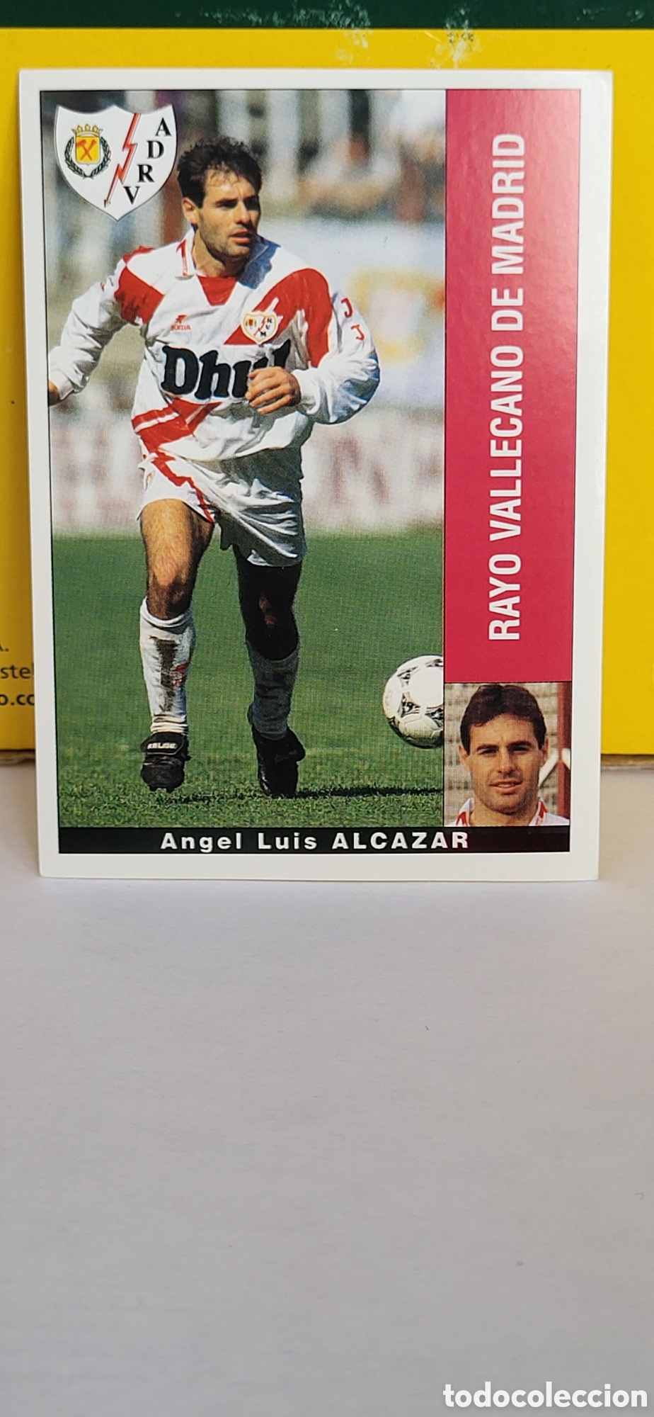 Cromos de F&uacute;tbol: ANGEL LUIS ALCAZAR RAYO VALLECANO LIGA 95 96 DE FUTBOL PROFESIONAL PANINI