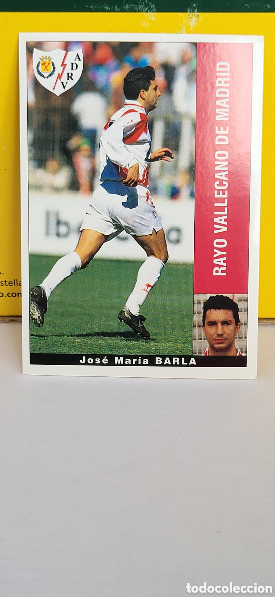Cromos de F&uacute;tbol: JOSE MARIA BARLA RAYO VALLECANO LIGA 95 96 DE FUTBOL PROFESIONAL PANINI