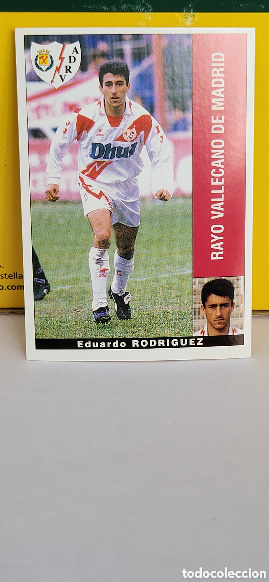 Cromos de F&uacute;tbol: EDUARDO RODRIGUEZ RAYO VALLECANO LIGA 95 96 DE FUTBOL PROFESIONAL PANINI