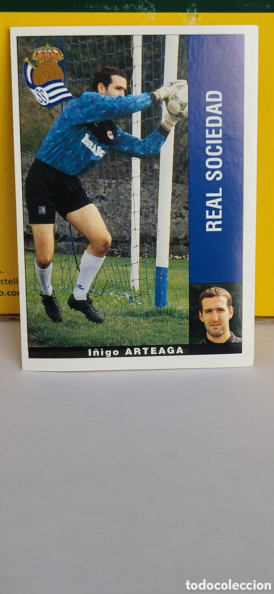 Cromos de Futebol: I&Ntilde;IGO ARTEAGA REAL SOCIEDAD LIGA 95 96 DE FUTBOL PROFESIONAL PANINI