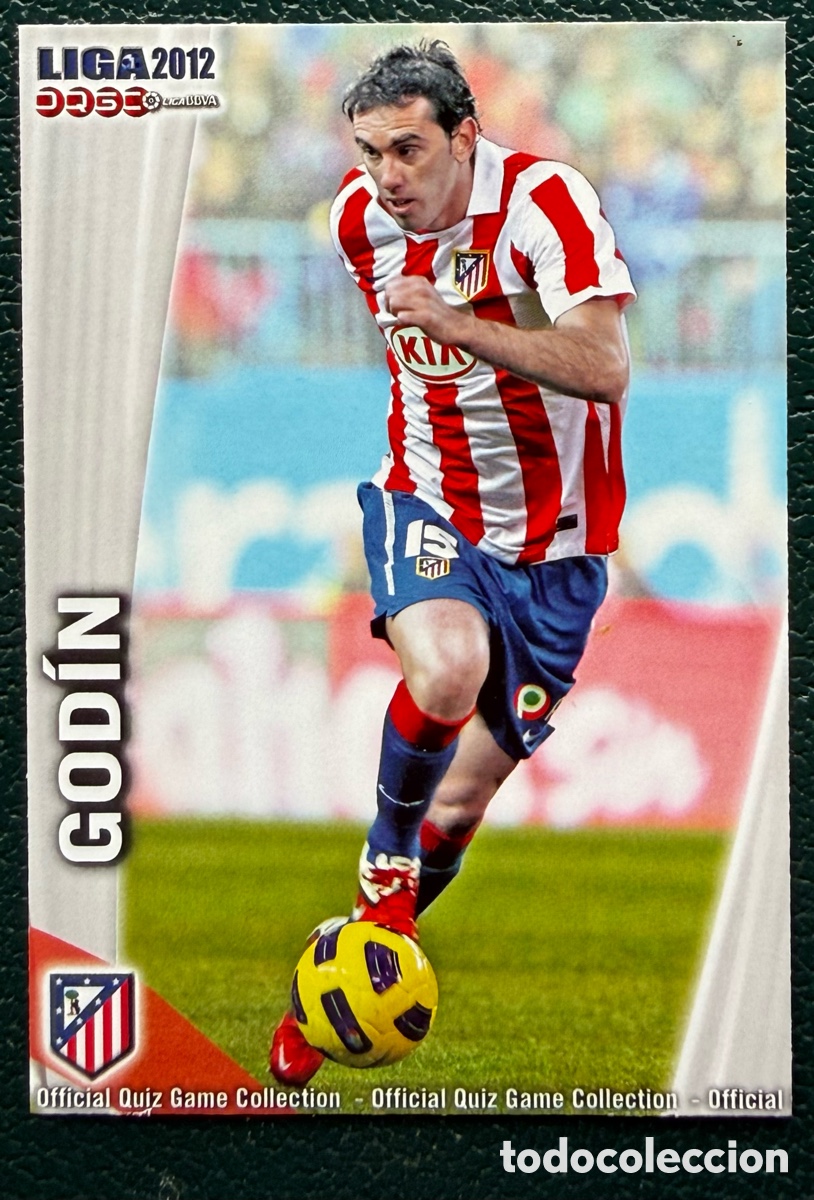 Fu&szlig;ball-Sticker: 170 GODIN ATLETICO DE MADRID FICHAS ALBUM MUNDICROMO 2011 2012 11 12