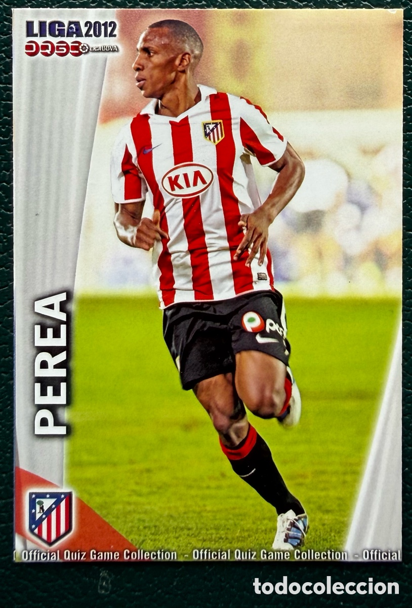 Cromos de F&uacute;tbol: 171 PEREA ATLETICO DE MADRID FICHAS ALBUM MUNDICROMO 2011 2012 11 12