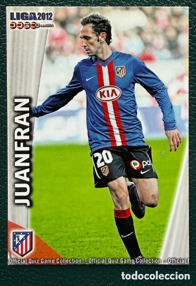Fu&szlig;ball-Sticker: 175 JUANFRAN ATLETICO DE MADRID FICHAS ALBUM MUNDICROMO 2011 2012 11 12