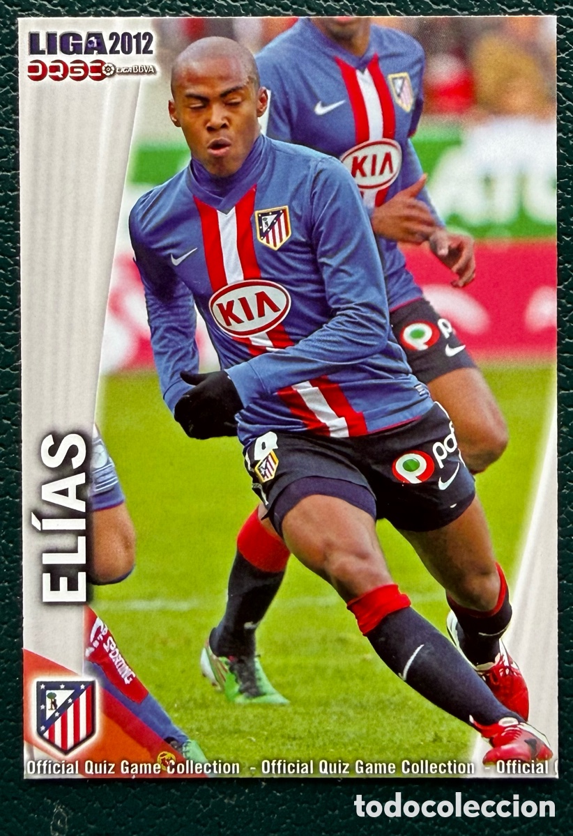 Fu&szlig;ball-Sticker: 179 ELIAS ATLETICO DE MADRID FICHAS ALBUM MUNDICROMO 2011 2012 11 12
