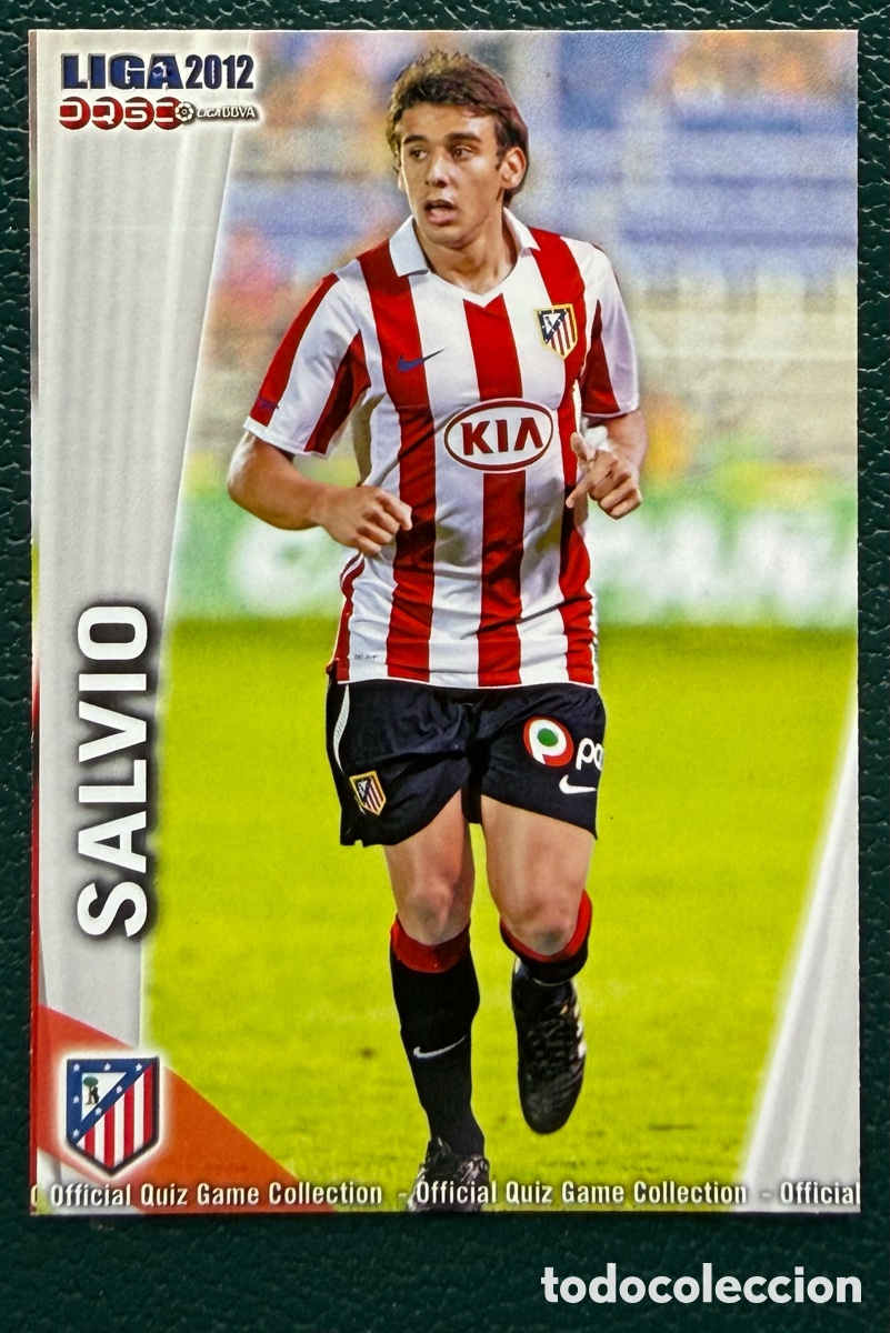 Fu&szlig;ball-Sticker: 182 SALVIO ATLETICO DE MADRID FICHAS ALBUM MUNDICROMO 2011 2012 11 12