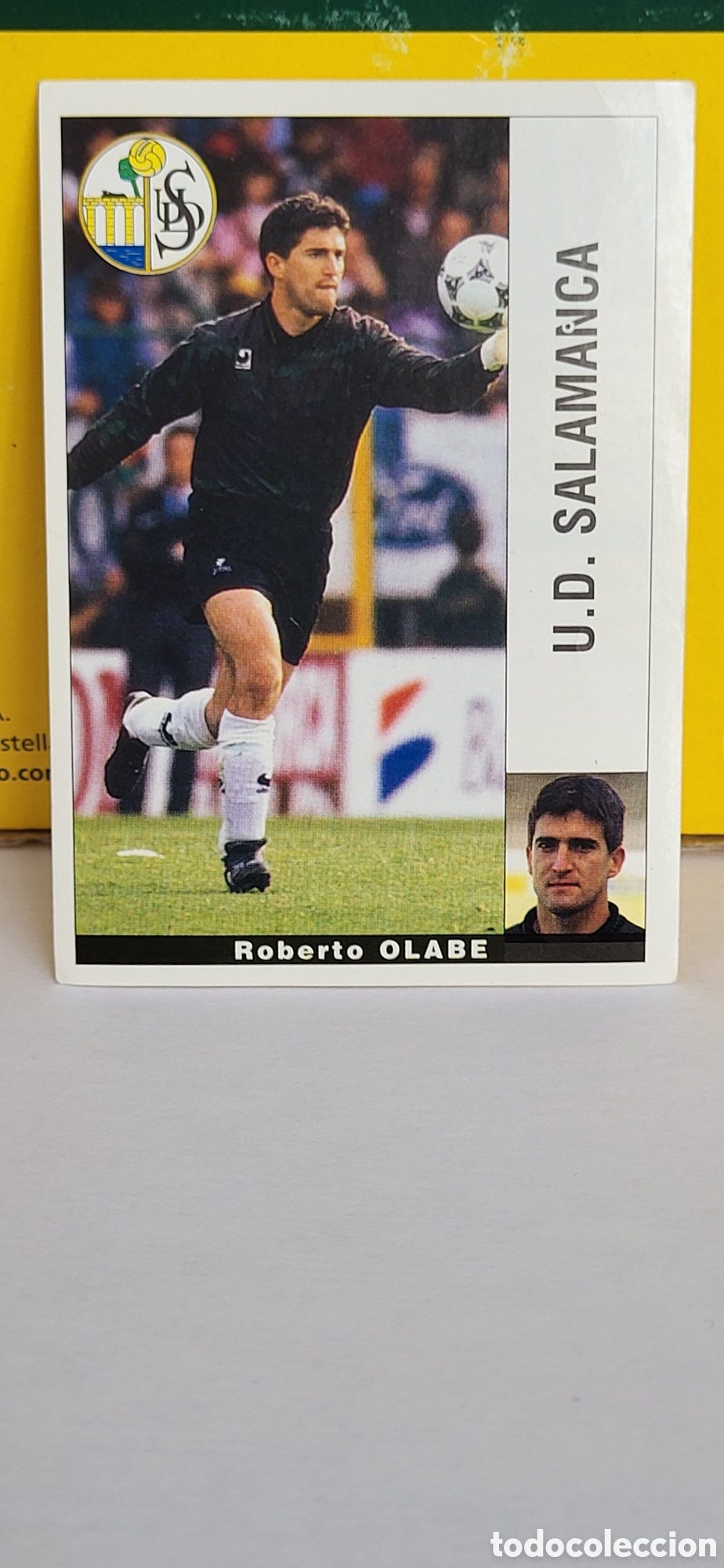 Cromos de Futebol: ROBERTO OLABE U.D. SALAMANCA LIGA 95 96 DE FUTBOL PROFESIONAL PANINI