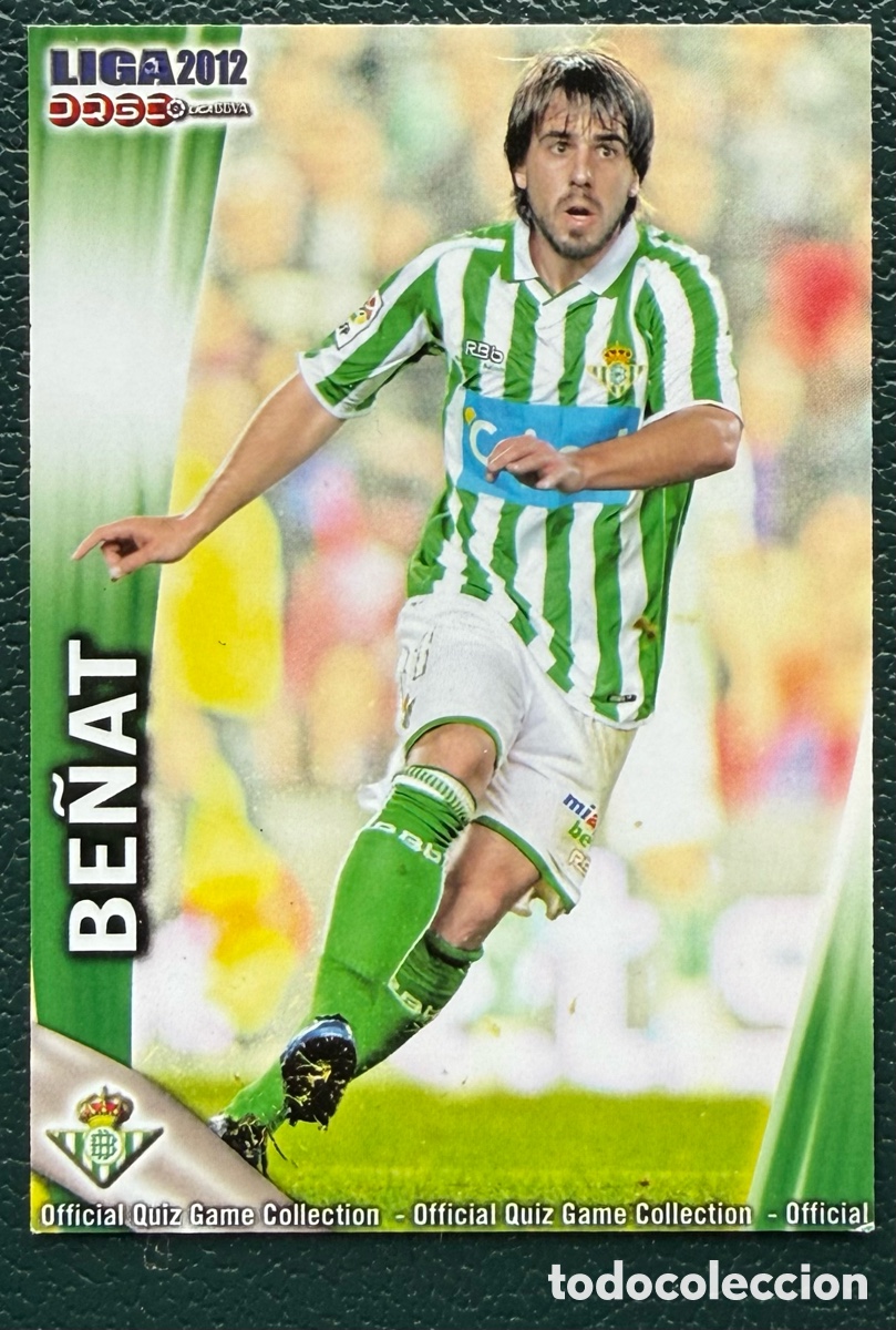 Cromos de Futebol: 472 BE&Ntilde;AT REAL BETIS FICHAS ALBUM MUNDICROMO 2011 2012 11 12