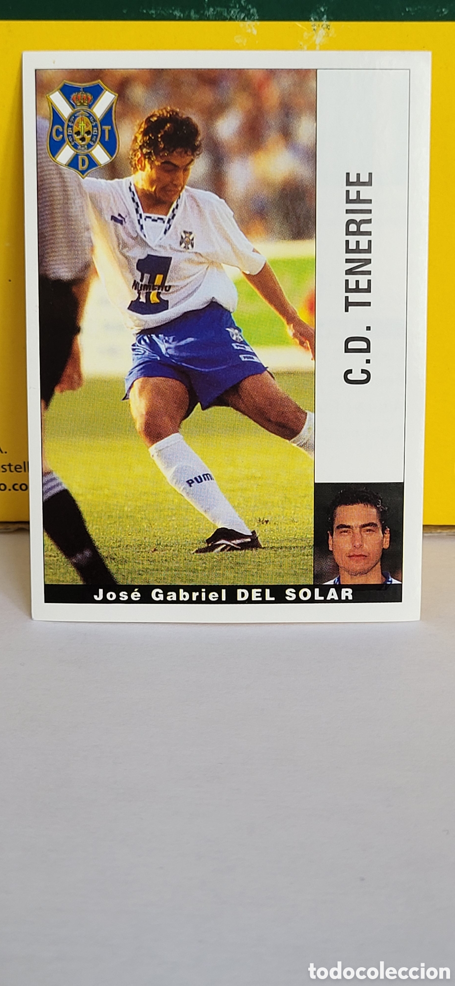 Cartes &agrave; collectionner de Football: JOSE GABRIEL DEL SOLAR C.D. TENERIFE LIGA 95 96 DE FUTBOL PROFESIONAL PANINI