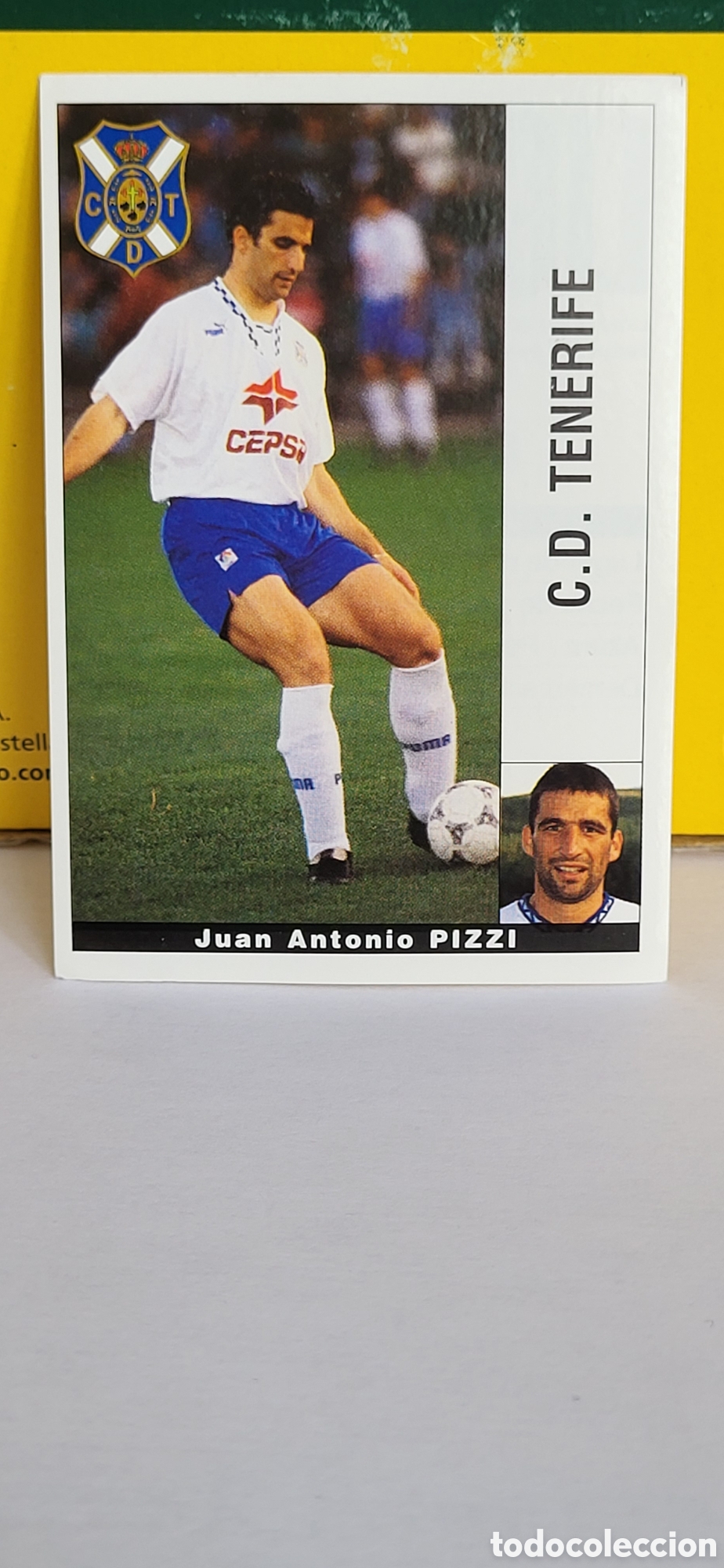 Cartes &agrave; collectionner de Football: JUAN ANTONIO PIZZI C.D. TENERIFE LIGA 95 96 DE FUTBOL PROFESIONAL PANINI