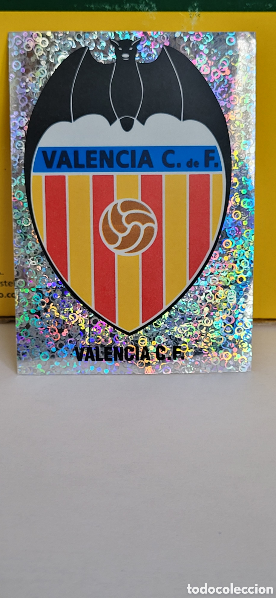 Fu&szlig;ball-Sticker: ESCUDO VALENCIA C.F. LIGA 95 96 DE FUTBOL PROFESIONAL PANINI