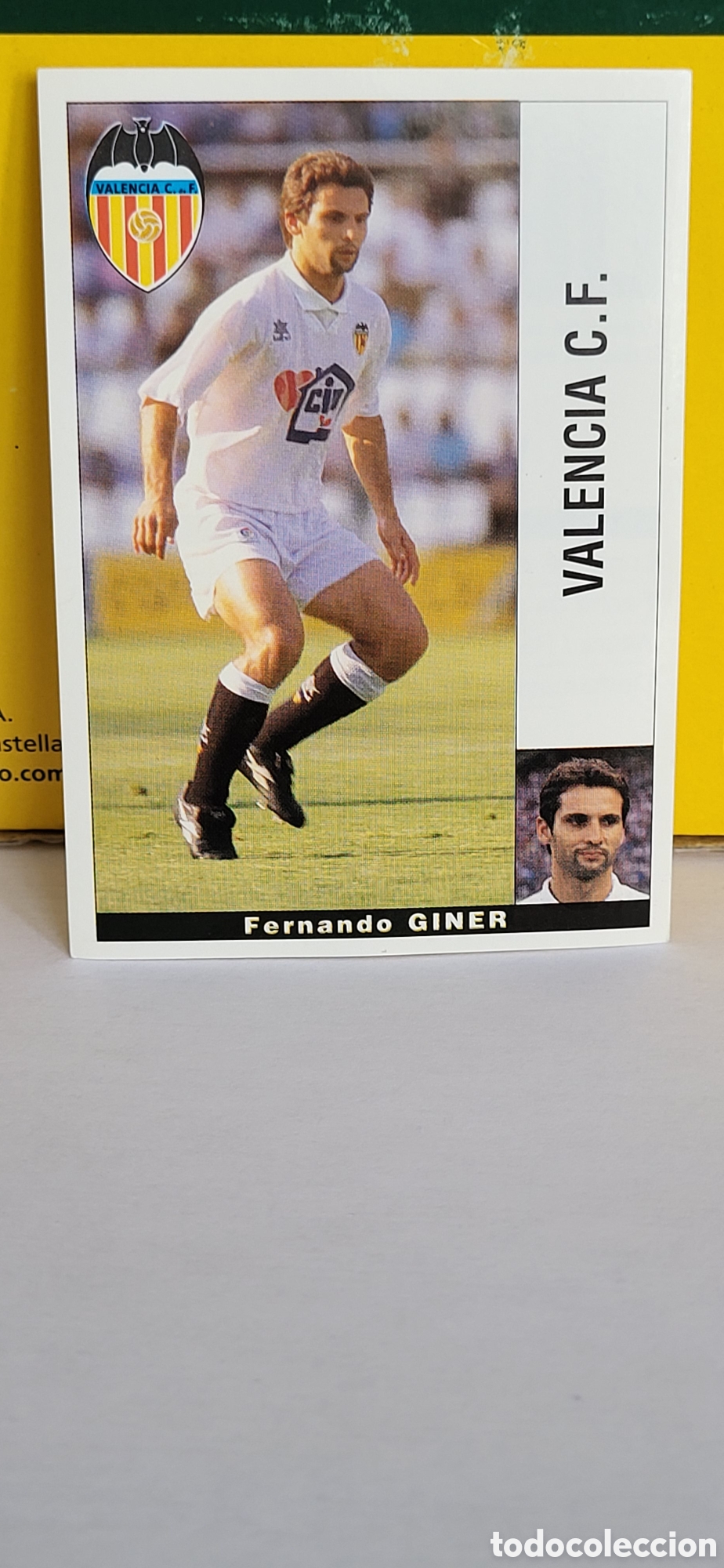 Cromos de Futebol: FERNANDO GINER VALENCIA C.F. LIGA 95 96 DE FUTBOL PROFESIONAL PANINI
