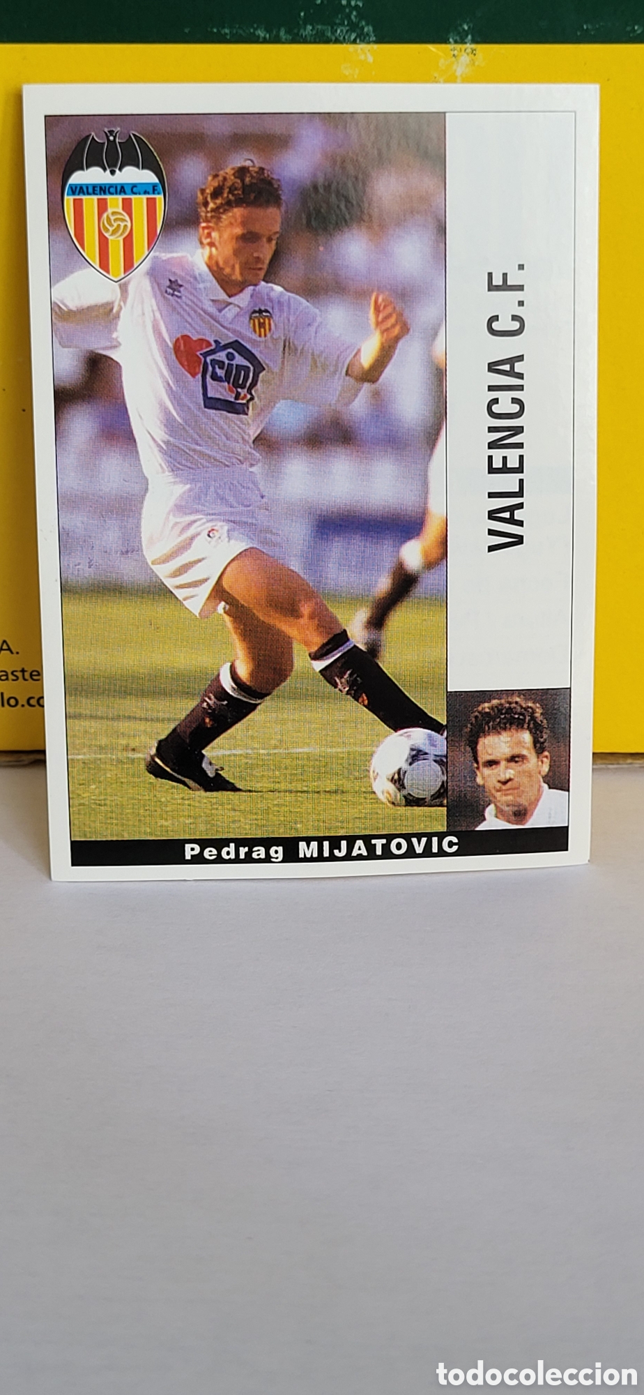 Figurine di Calcio: PEDRAG MIJATOVIC VALENCIA C.F. LIGA 95 96 DE FUTBOL PROFESIONAL PANINI