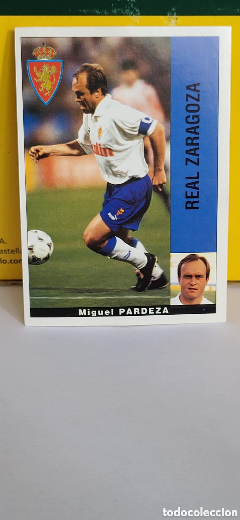 Cromos de Futebol: MIGUEL PARDEZA REAL ZARAGOZA LIGA 95 96 DE FUTBOL PROFESIONAL PANINI