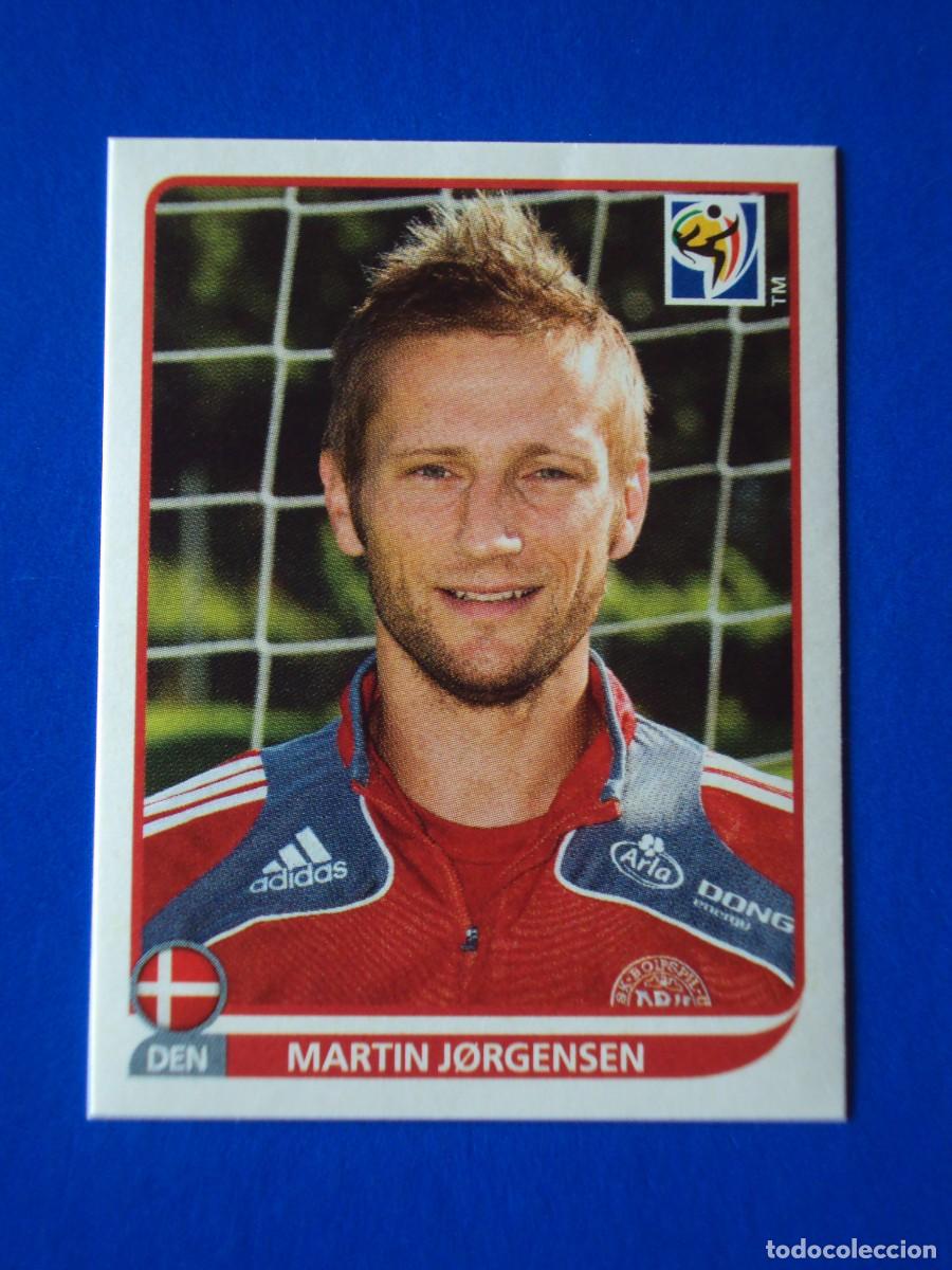 Cromos de F&uacute;tbol: 366 MARTIN JORGENSEN DINAMARCA MUNDIAL FUTBOL SOUTH AFRICA 2010 FIFA WORLD CUP PANINI CROMO NUEVO