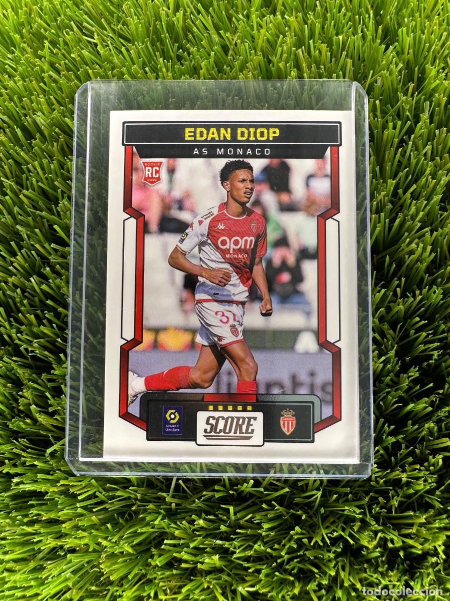 Cromos de F&uacute;tbol: N&ordm; 12 Edan Diop AS M&oacute;naco Panini Score Ligue 1 23 24