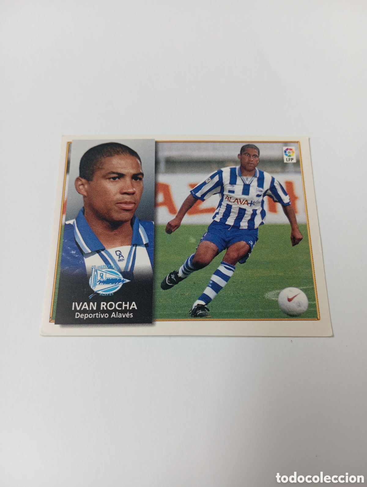 Cromos de Futebol: IVAN ROCHA Alav&eacute;s Liga Este 1998 1999 NUEVO SIN PEGAR 98 99