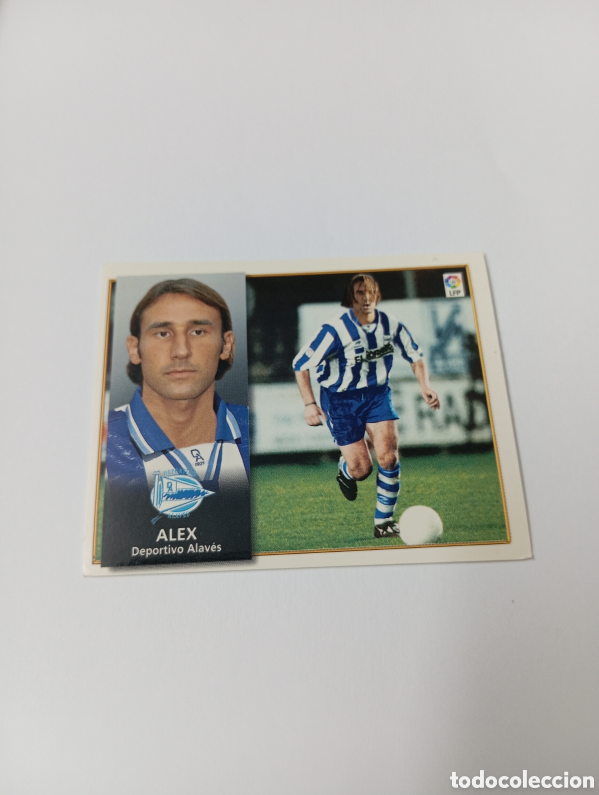 Cromos de F&uacute;tbol: ALEX Alav&eacute;s Liga Este 1998 1999 NUEVO SIN PEGAR 98 99