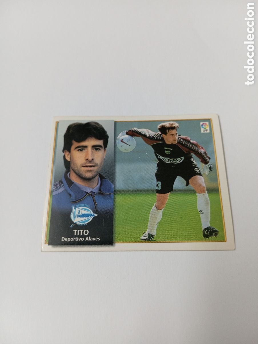 Cromos de F&uacute;tbol: TITO Alav&eacute;s Liga Este 1998 1999 NUEVO SIN PEGAR 98 99