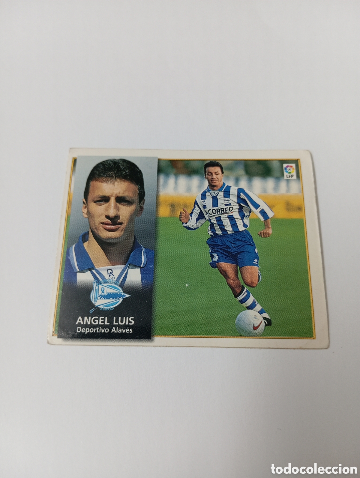 Cromos de Futebol: &Aacute;NGEL LUIS Alav&eacute;s Liga Este 1998 1999 NUEVO SIN PEGAR 98 99