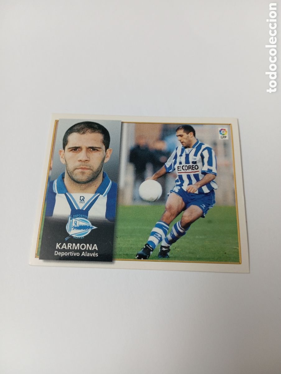 Cromos de Futebol: KARMONA Alav&eacute;s Liga Este 1998 1999 NUEVO SIN PEGAR 98 99