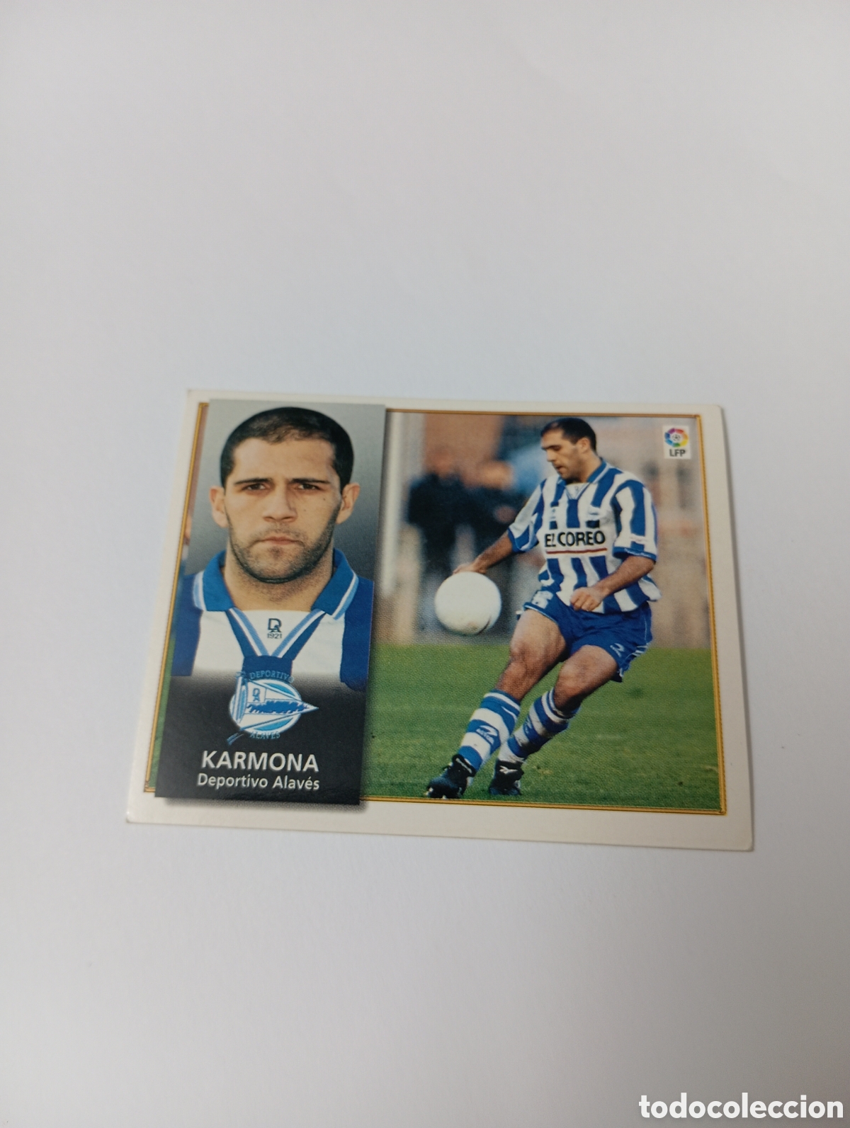 Cromos de F&uacute;tbol: KARMONA Alav&eacute;s Liga Este 1998 1999 NUEVO SIN PEGAR 98 99