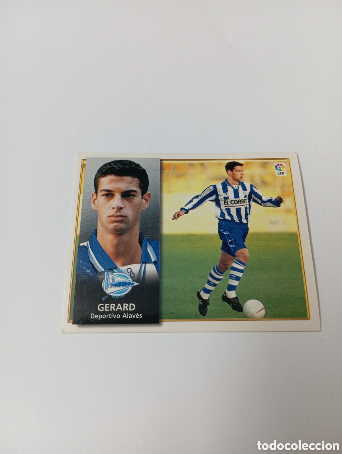 Cromos de F&uacute;tbol: GERARD Alav&eacute;s Liga Este 1998 1999 NUEVO SIN PEGAR 98 99