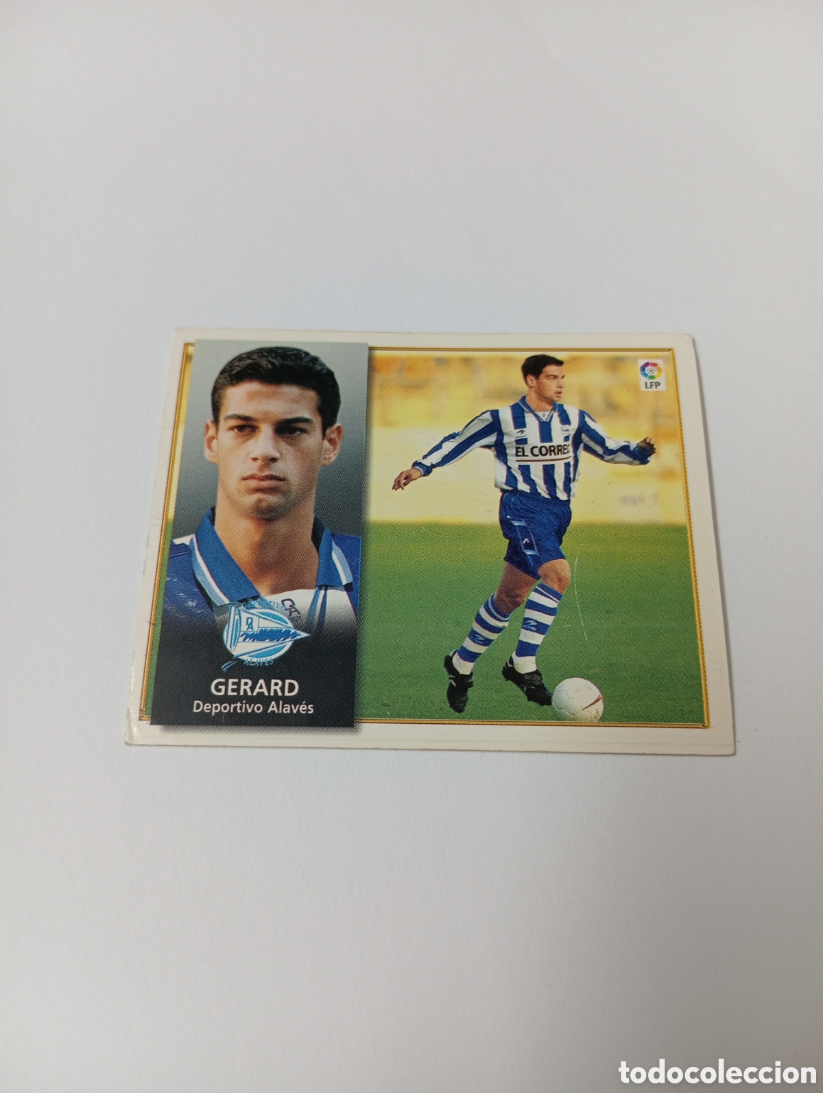 Cromos de F&uacute;tbol: GERARD Alav&eacute;s Liga Este 1998 1999 NUEVO SIN PEGAR 98 99
