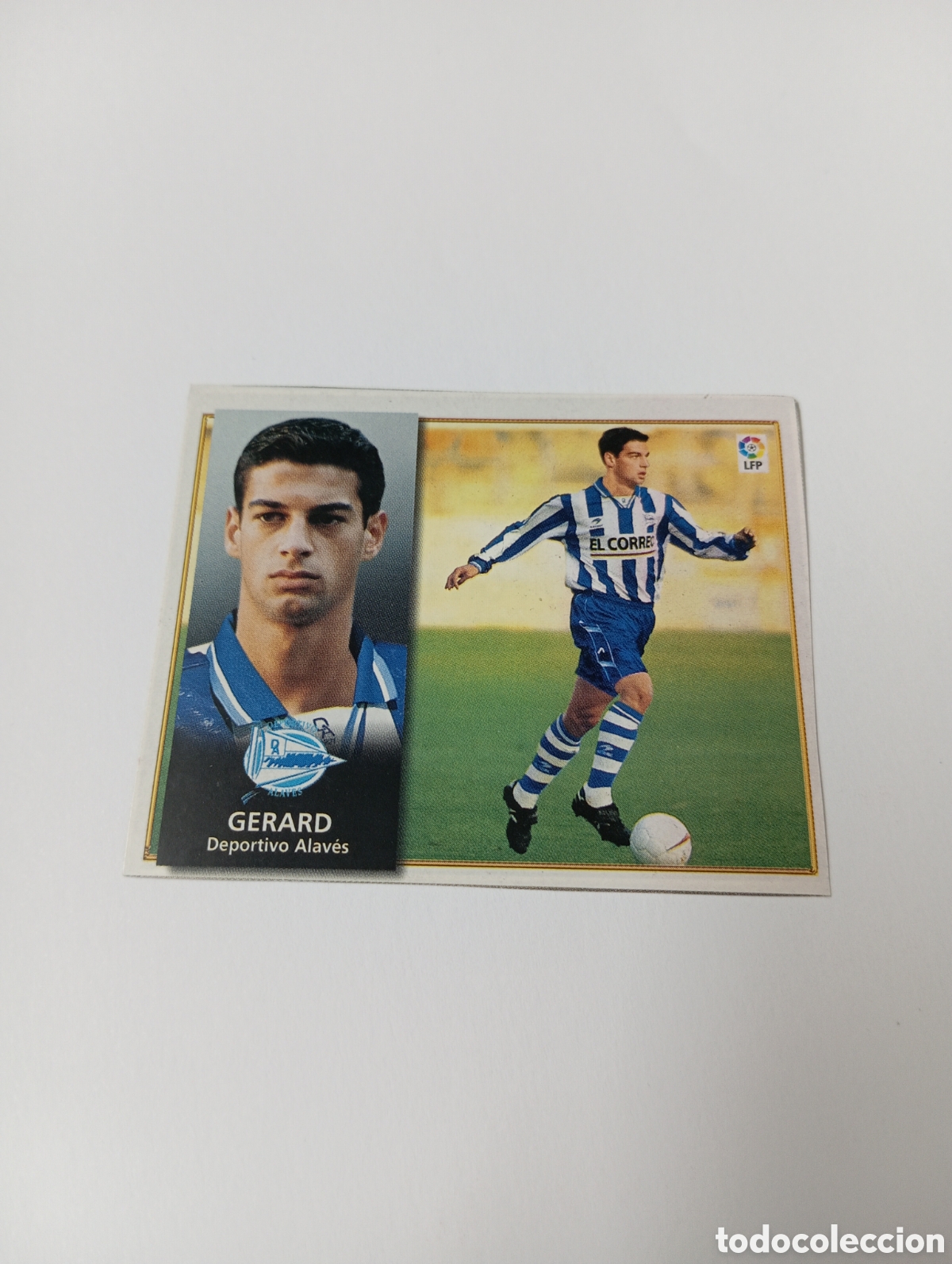 Cromos de F&uacute;tbol: GERARD Alav&eacute;s Liga Este 1998 1999 NUEVO SIN PEGAR 98 99