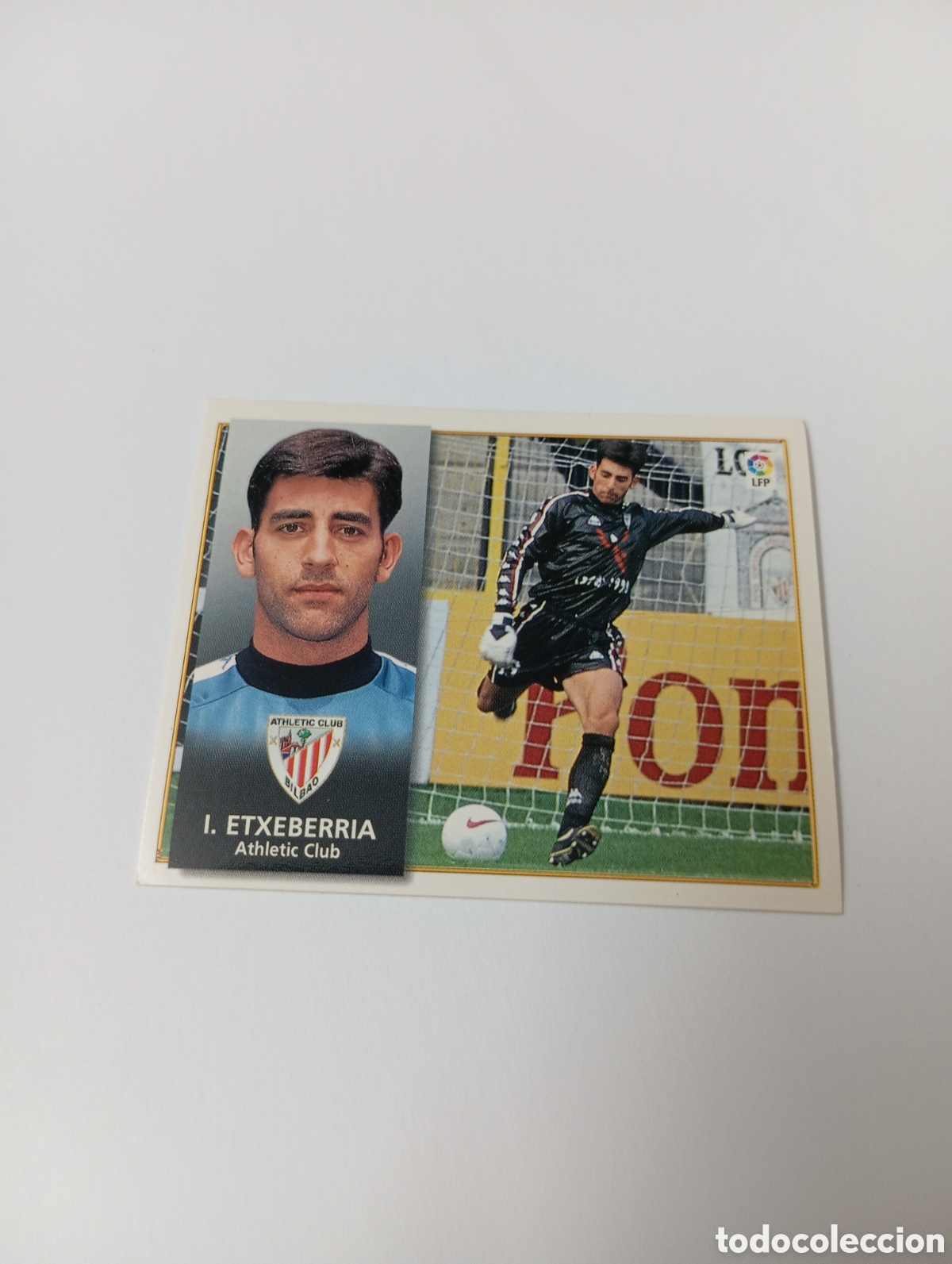 Cromos de F&uacute;tbol: IMANOL ETXEBERRIA Athletic Club Liga Este 1998 1999 NUEVO SIN PEGAR 98 99