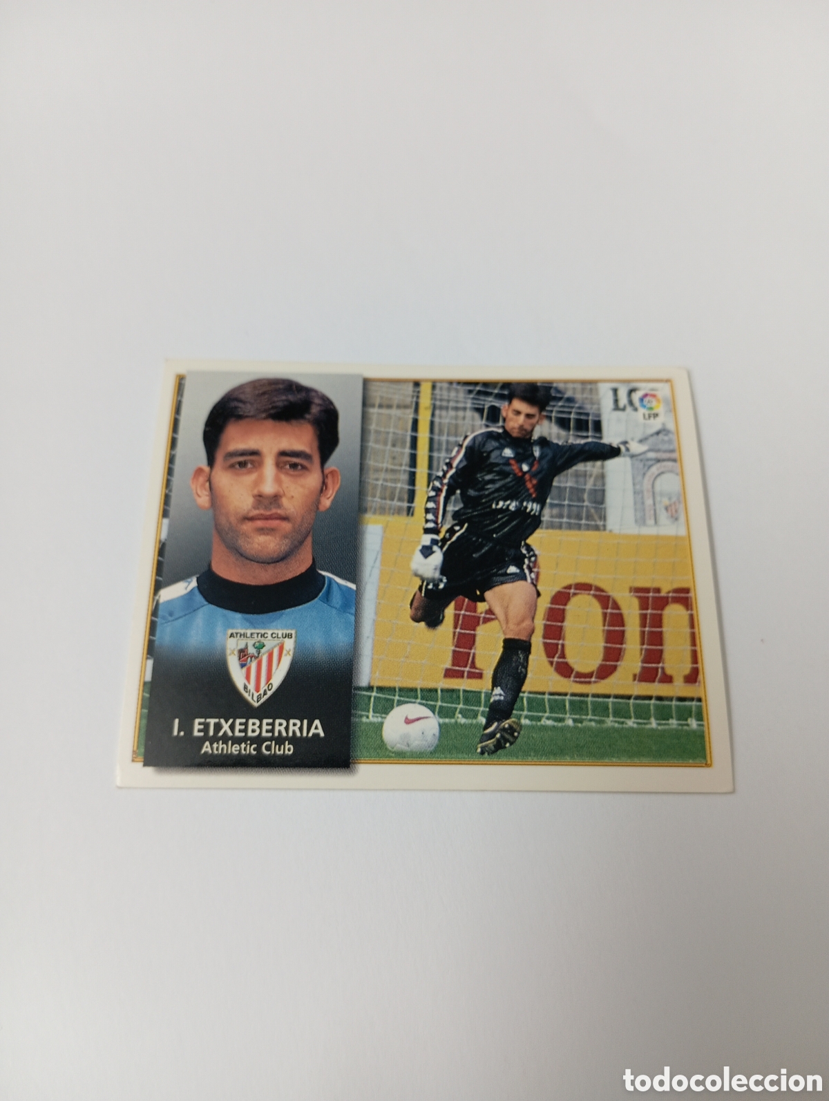 Football Stickers: IMANOL ETXEBERRIA Athletic Club Liga Este 1998 1999 NUEVO SIN PEGAR 98 99