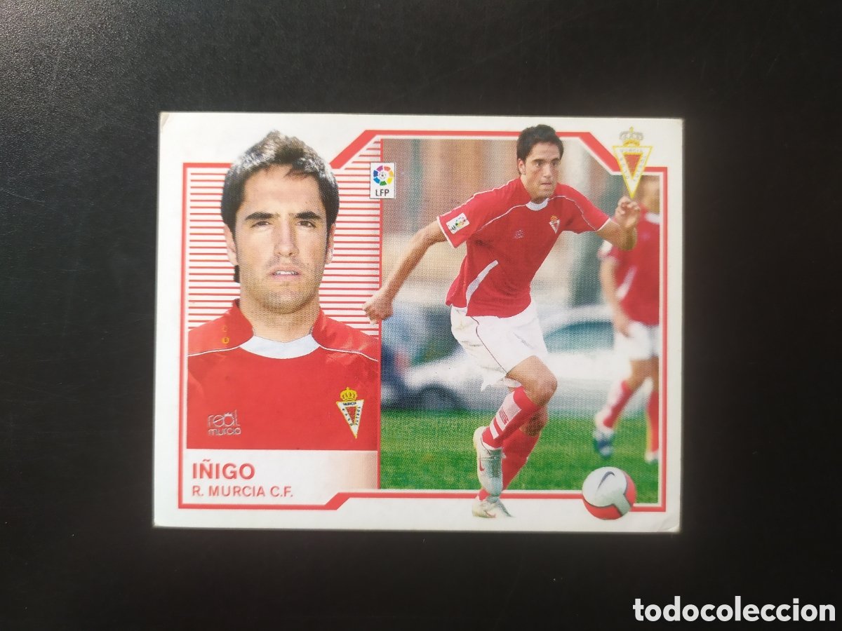Football Stickers: Liga este 2007 2008 07 08 panini I&ntilde;igo Murcia
