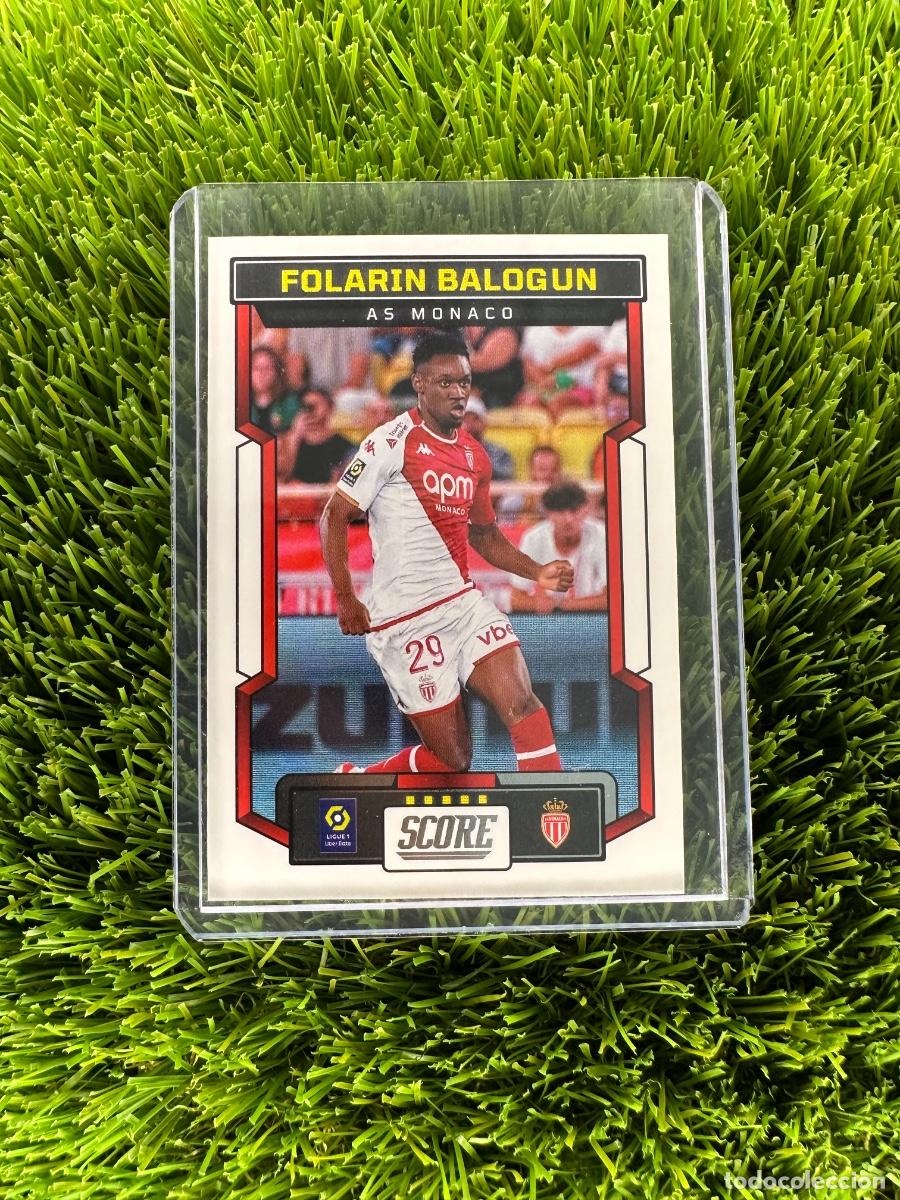 Cromos de F&uacute;tbol: N&ordm; 13 Folarin Balogun AS M&oacute;naco Panini Score Ligue 1 23 24