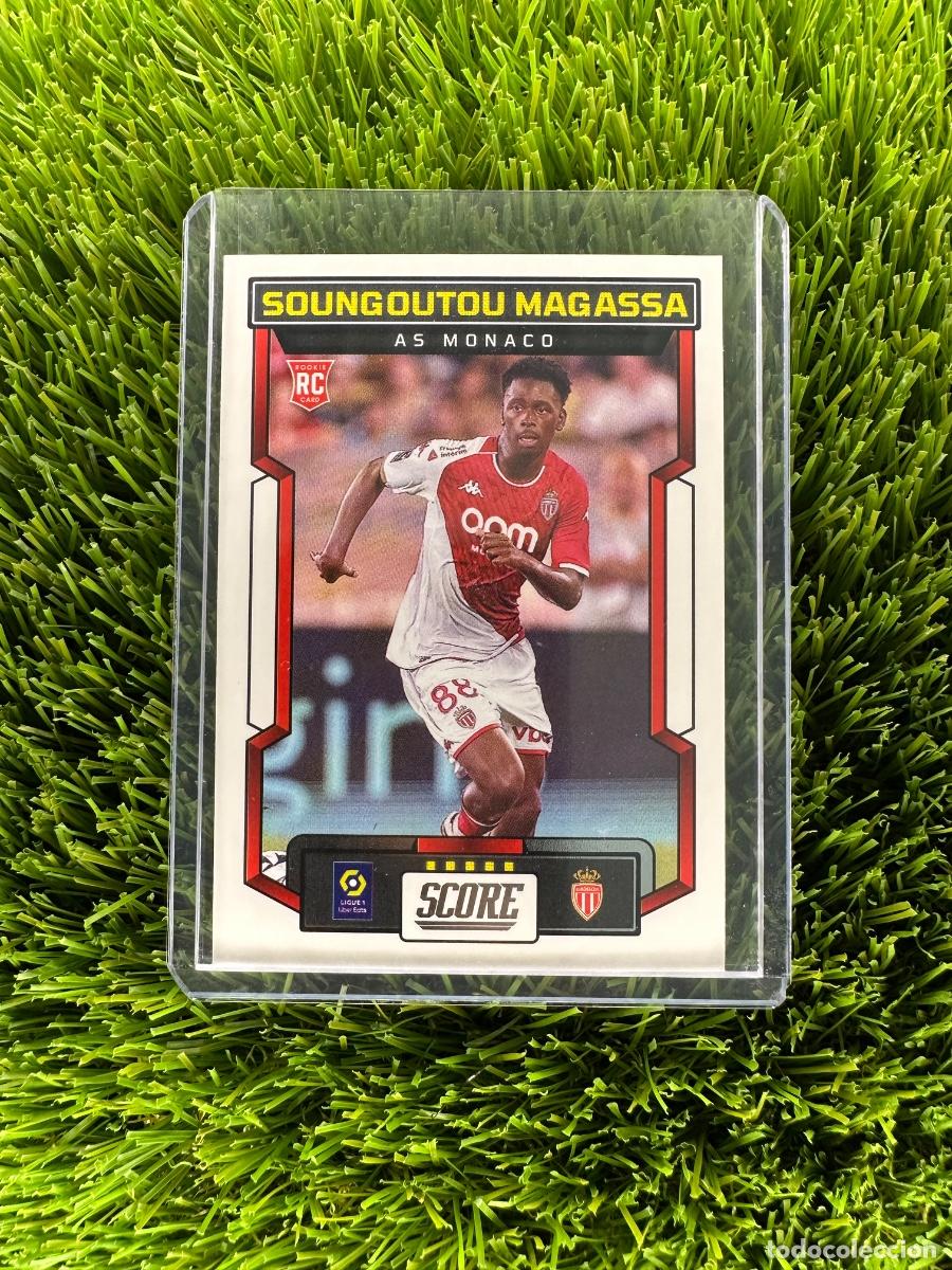 Cromos de F&uacute;tbol: N&ordm; 14 Soungoutou Magassa AS M&oacute;naco Panini Score Ligue 1 23 24