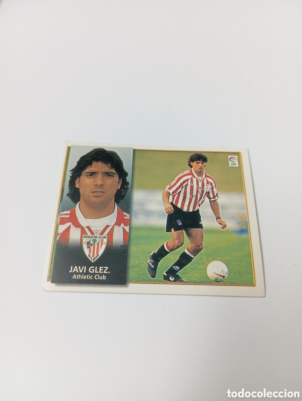 Cromos de F&uacute;tbol: JAVI GONZ&Aacute;LEZ Athletic Club Liga Este 1998 1999 NUEVO SIN PEGAR 98 99