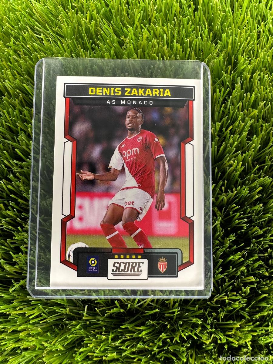 Cromos de F&uacute;tbol: N&ordm; 15 Denis Zakaria AS M&oacute;naco Panini Score Ligue 1 23 24