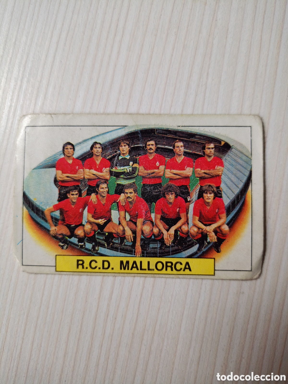 Cromos de F&uacute;tbol: ALINEACI&Oacute;N MALLORCA ED ESTE 1983 1984 83 84