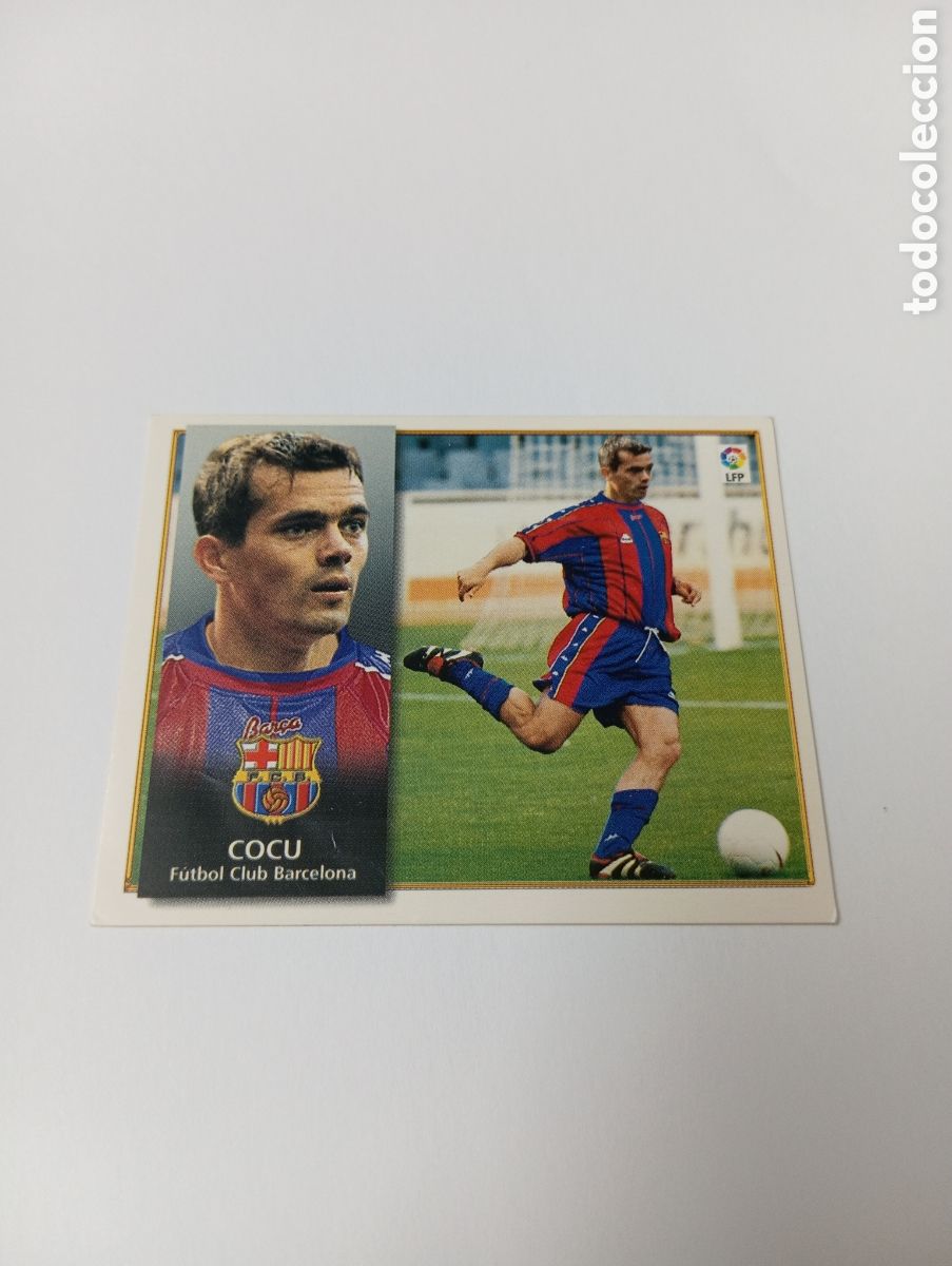Cromos de F&uacute;tbol: COCU Barcelona Liga Este 1998 1999 NUEVO SIN PEGAR 98 99