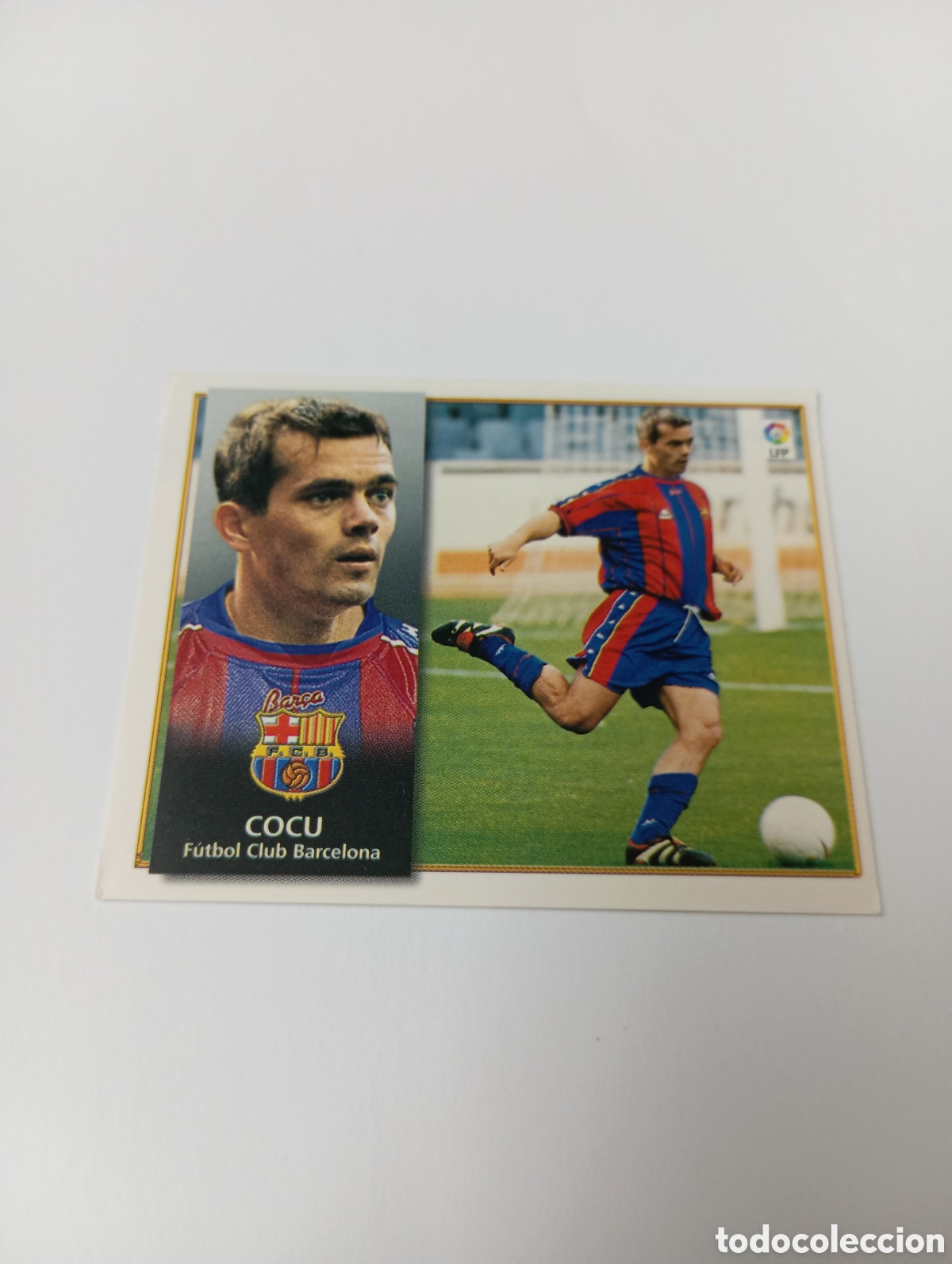 Cromos de F&uacute;tbol: COCU Barcelona Liga Este 1998 1999 Panini 98 99