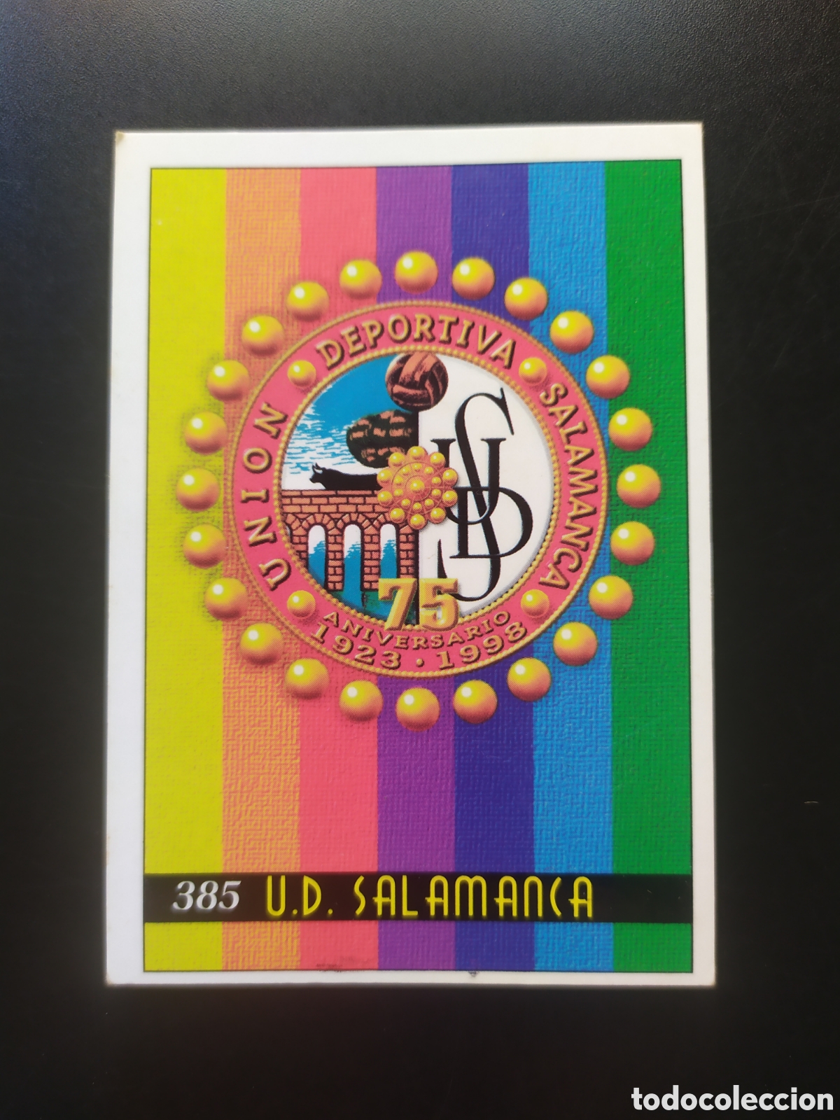 Football Stickers: Mundicromo fichas Liga 1999 2000 99 00 escudo n&deg; 385 Salamanca