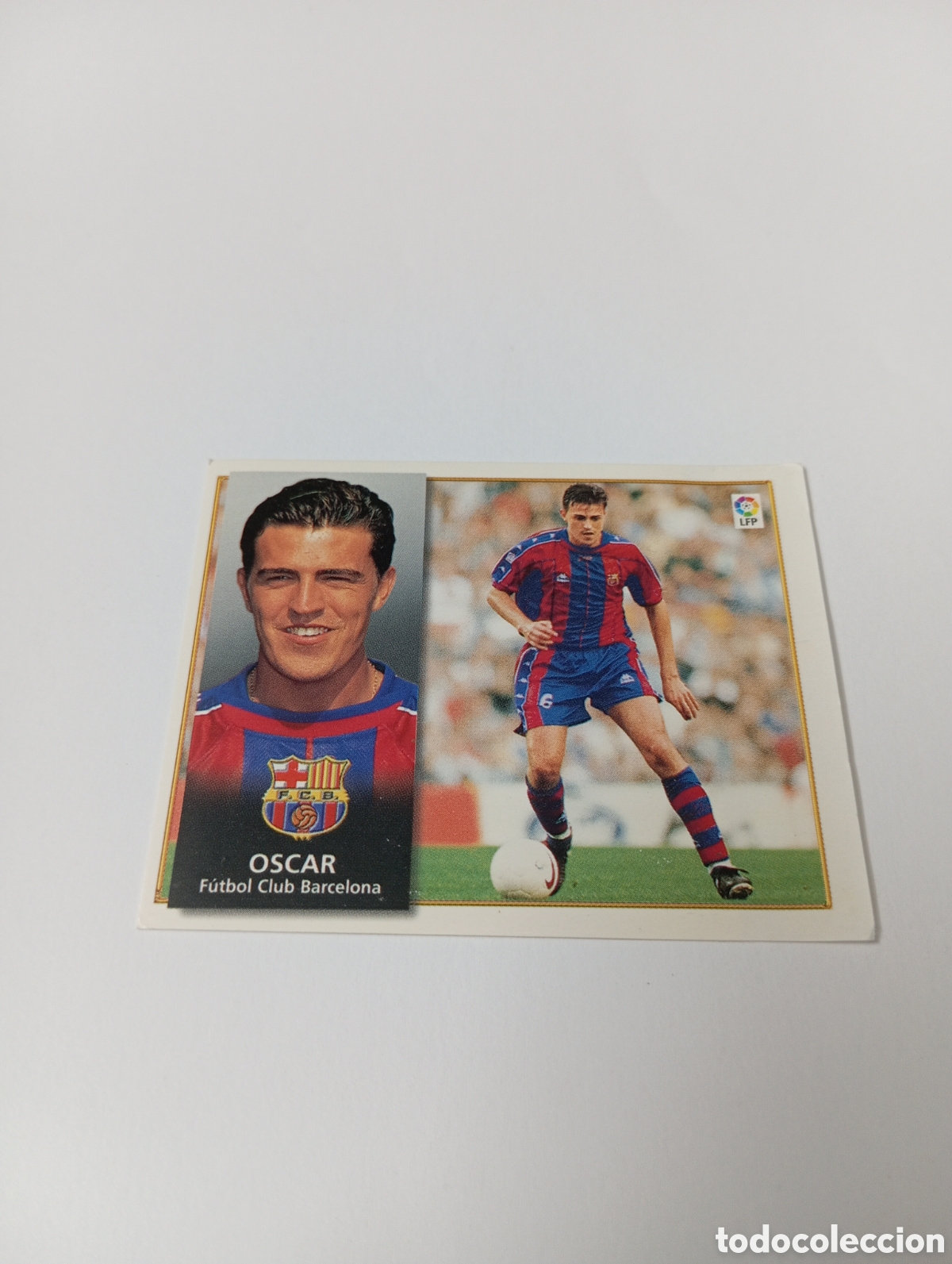 Cromos de F&uacute;tbol: OSCAR Barcelona Liga Este 1998 1999 Panini 98 99