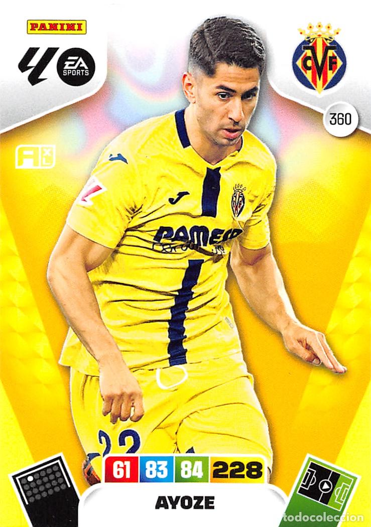 Cromos de F&uacute;tbol: PANINI ADRENALYN 25/26 2025/2026 #360 AYOZE (VILLARREAL C.F.)