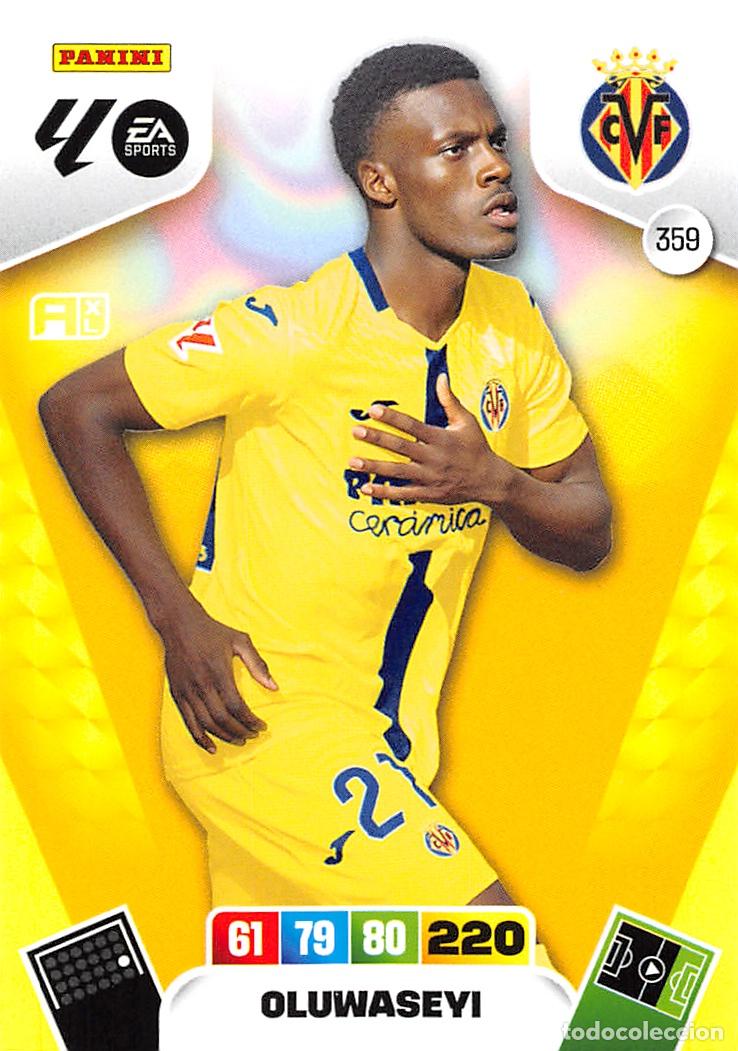 Cromos de F&uacute;tbol: PANINI ADRENALYN 25/26 2025/2026 #359 OLUWASEYI (VILLARREAL C.F.)