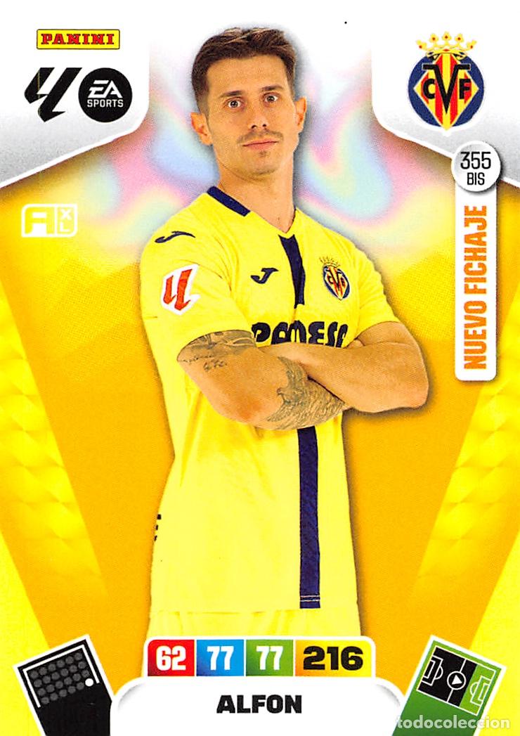 Cromos de F&uacute;tbol: PANINI ADRENALYN 25/26 2025/2026 #355 BIS ALFON (VILLARREAL C.F.)