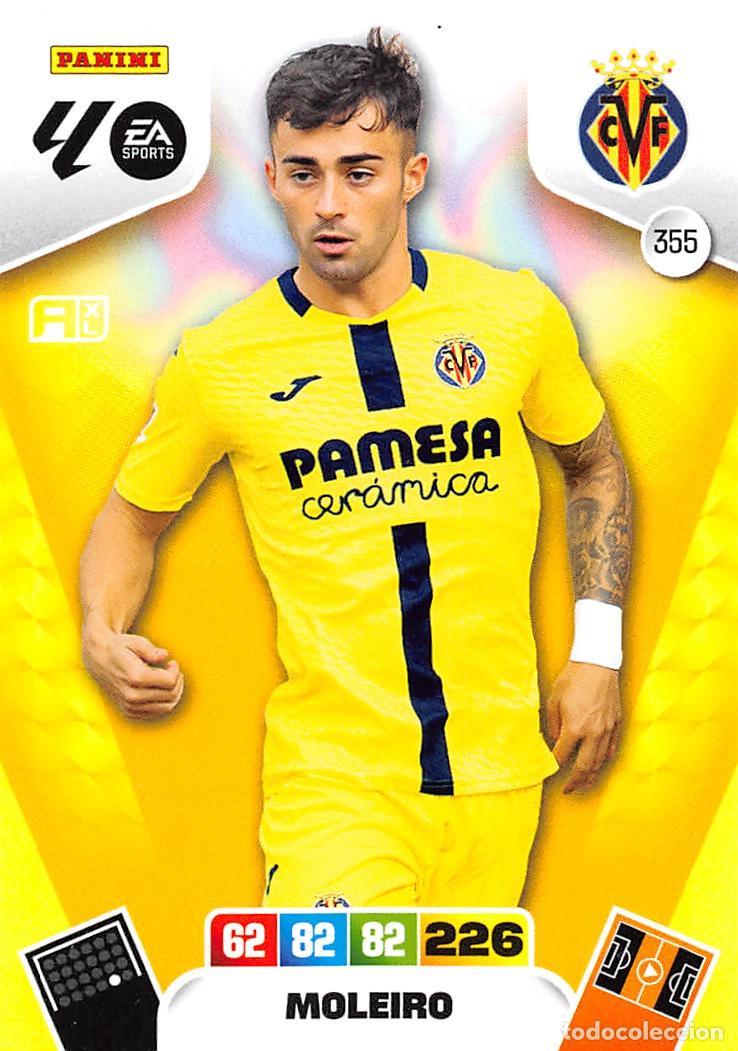 Cromos de F&uacute;tbol: PANINI ADRENALYN 25/26 2025/2026 #355 MOLEIRO (VILLARREAL C.F.)