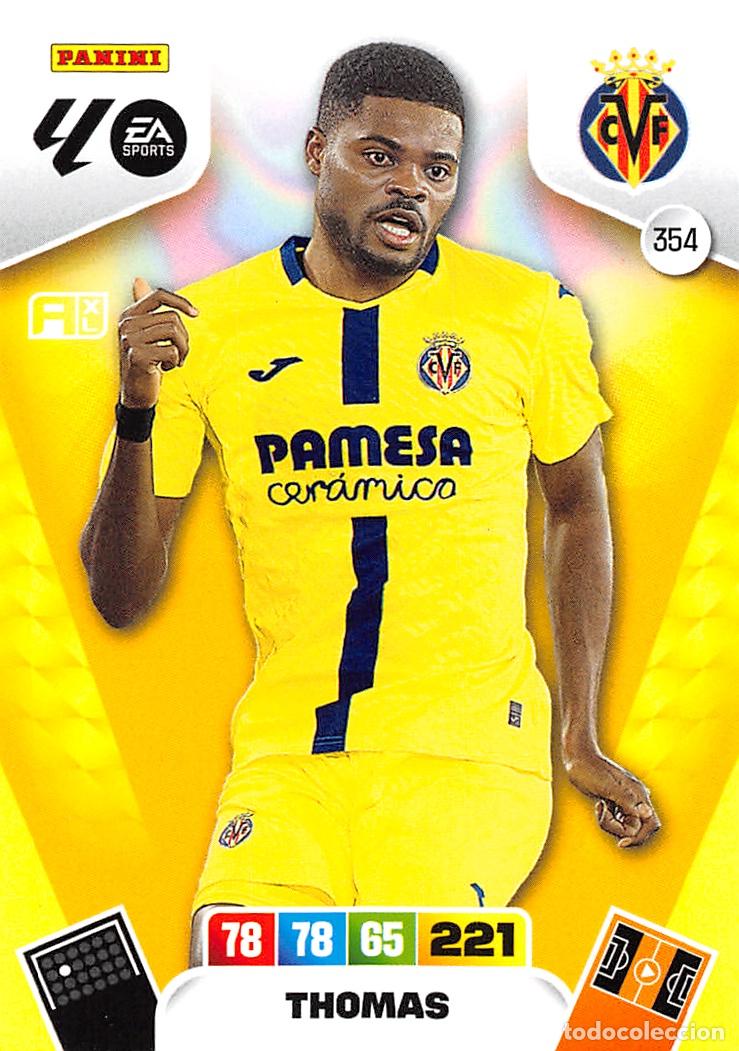 Cromos de F&uacute;tbol: PANINI ADRENALYN 25/26 2025/2026 #354 THOMAS (VILLARREAL C.F.)