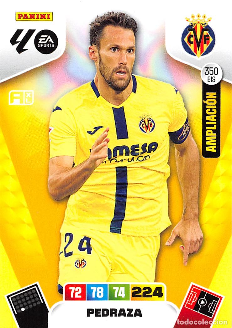 Cromos de F&uacute;tbol: PANINI ADRENALYN 25/26 2025/2026 #350 BIS PEDRAZA (VILLARREAL C.F.)